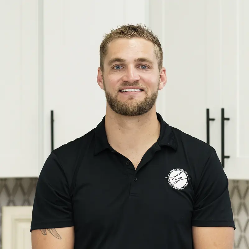 Conor Honeycutt, founder of Honeycutt Group, in a branded polo
